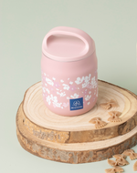 Yume Food 2in1 - Thermos pappa 600ml Malva - 600ml - Con contenitore 300ml in Tritan