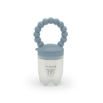 Kaori Soft - Mangiafrutta in tutto in silicone blu - 3 tettarelle