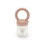 Kaori Soft - Mangiafrutta in tutto in silicone ROSA - 3 tettarelle