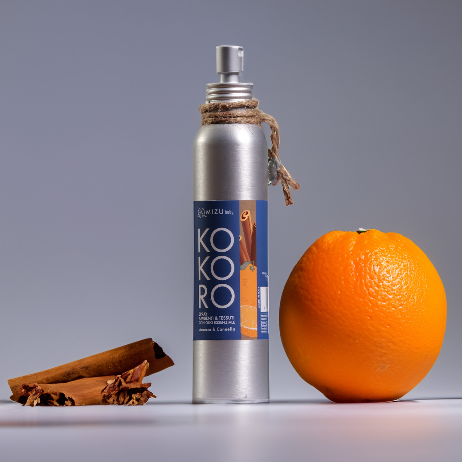 Kokoro - Spray Ambiente/Tessuti - Arancia e Cannella - 150ml