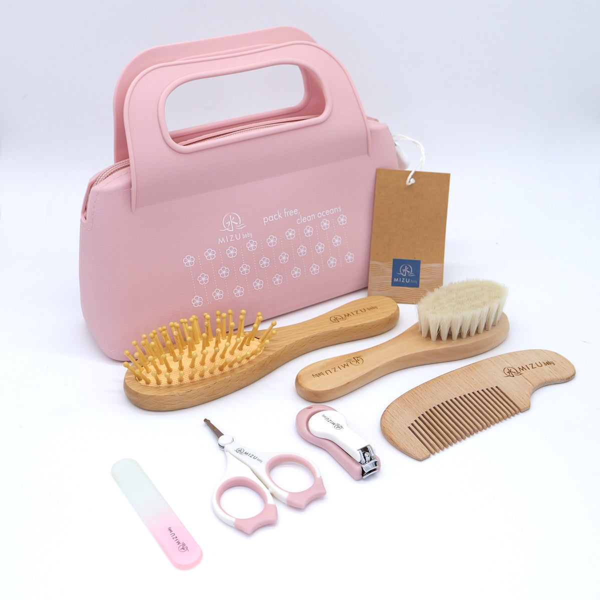 Mami - Gift Set rosa con beauty in silicone