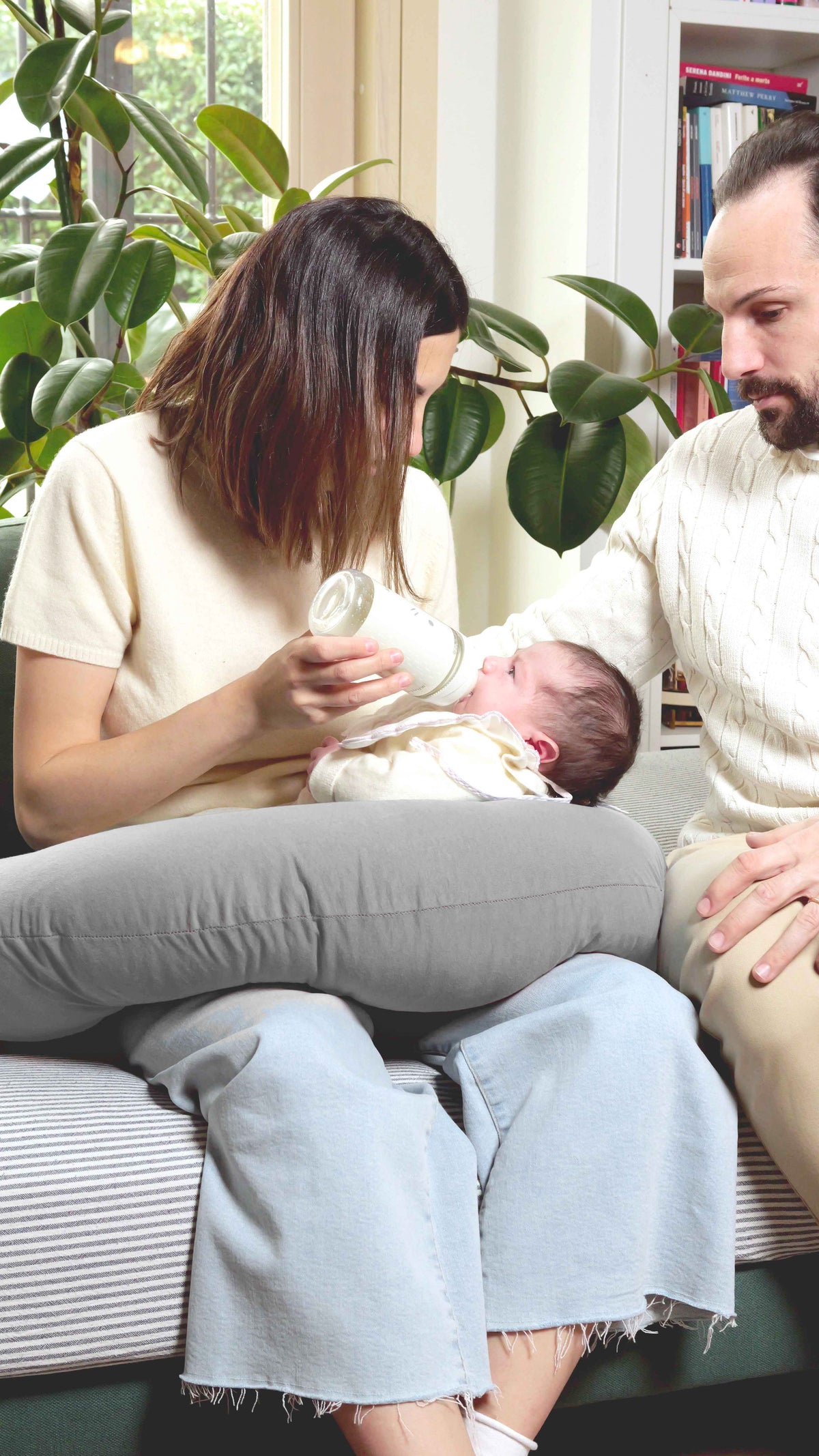 confezione danneggiata - MIRAI  Cuscino Gravidanza e Allattamento Perla