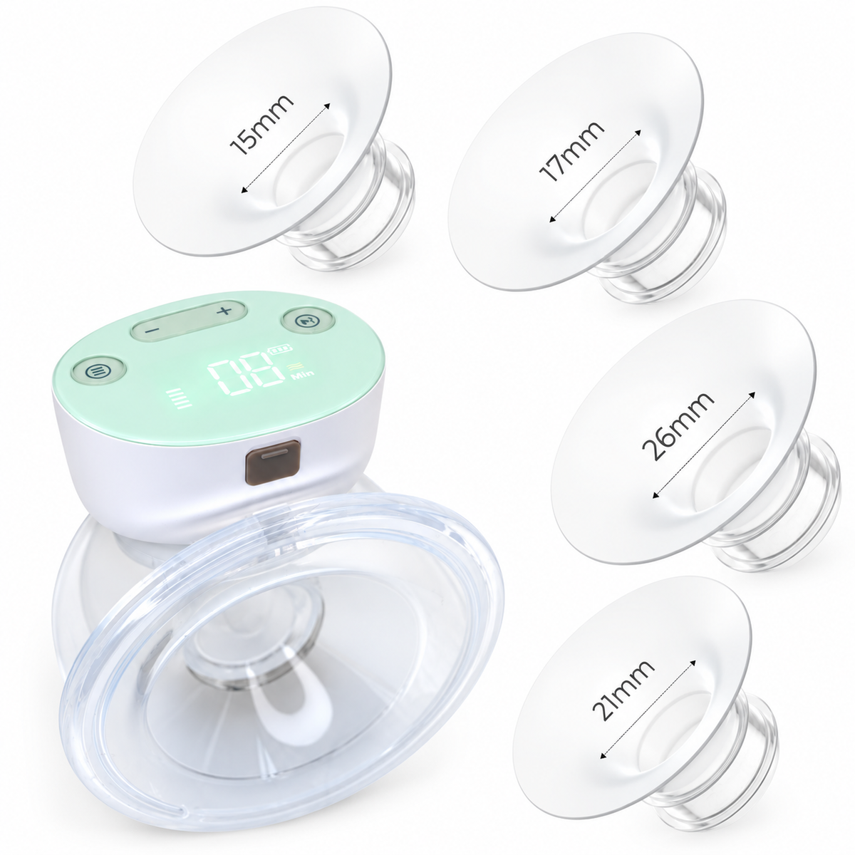 Kiyo Wear easy- Set 4 Flange (15-17-21-26 mm)